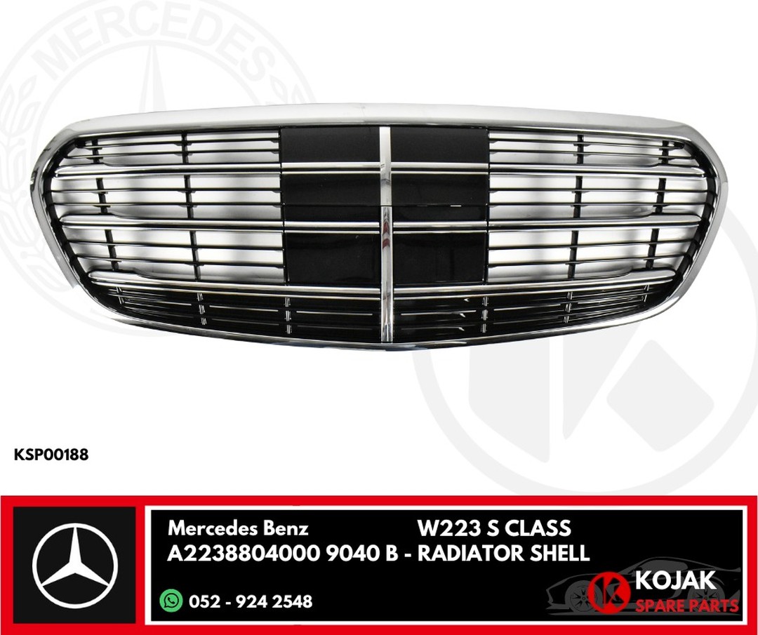 Radiator Grille Front Mercedes-Benz S-Class W223