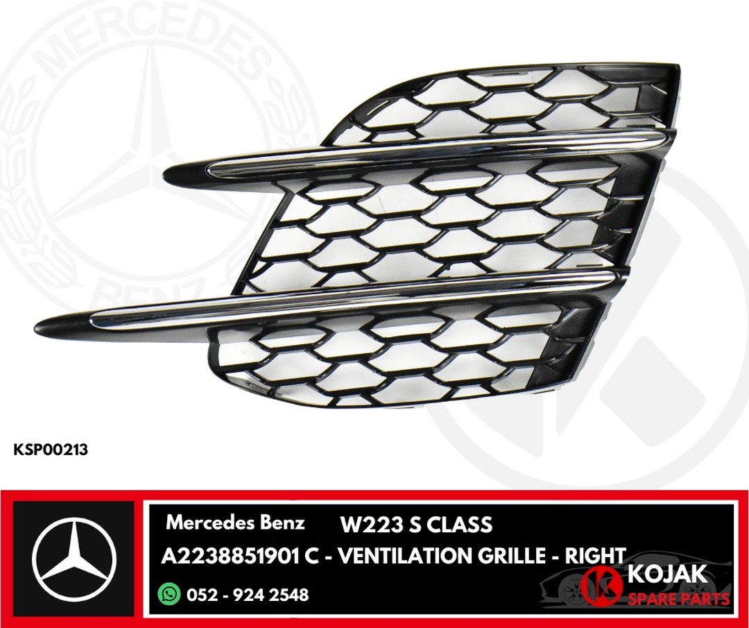 Ventilation Grille Right Mercedes-Benz W223 S-Class