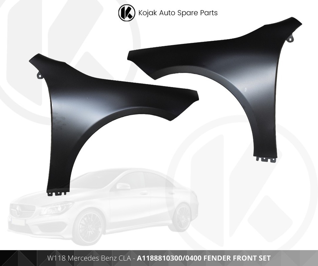 Front Fender Set Mercedes Benz CLA W118