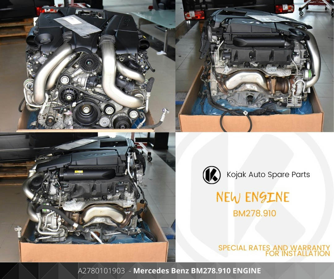 Mercedes-Benz M278.910 V8 Engine