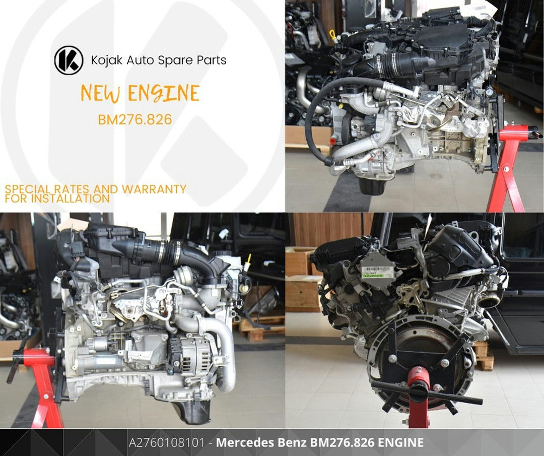 New Mercedes-Benz BM276.826 Engine
