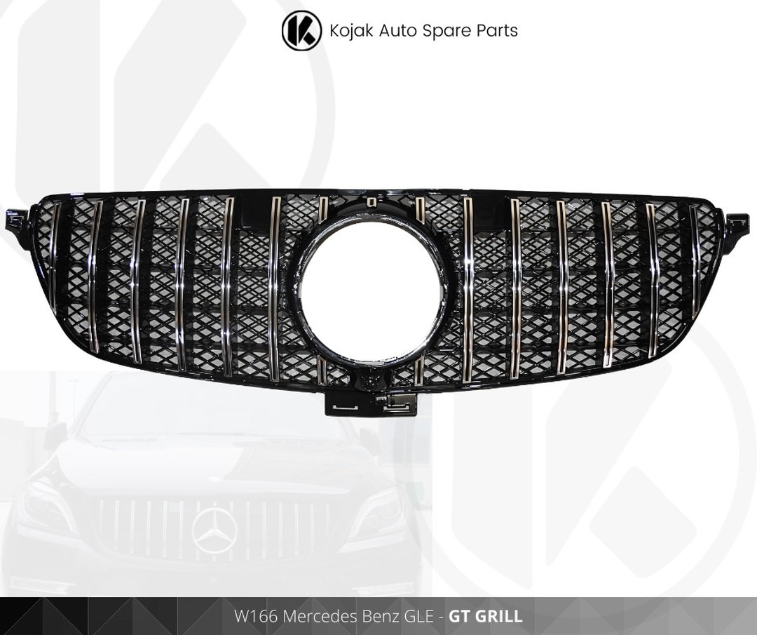 Mercedes Benz GLE W166 GT Style Front Grille