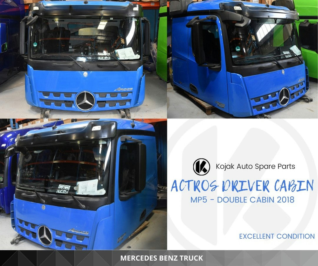 Mercedes-Benz Actros MP5 Double Driver Cabin