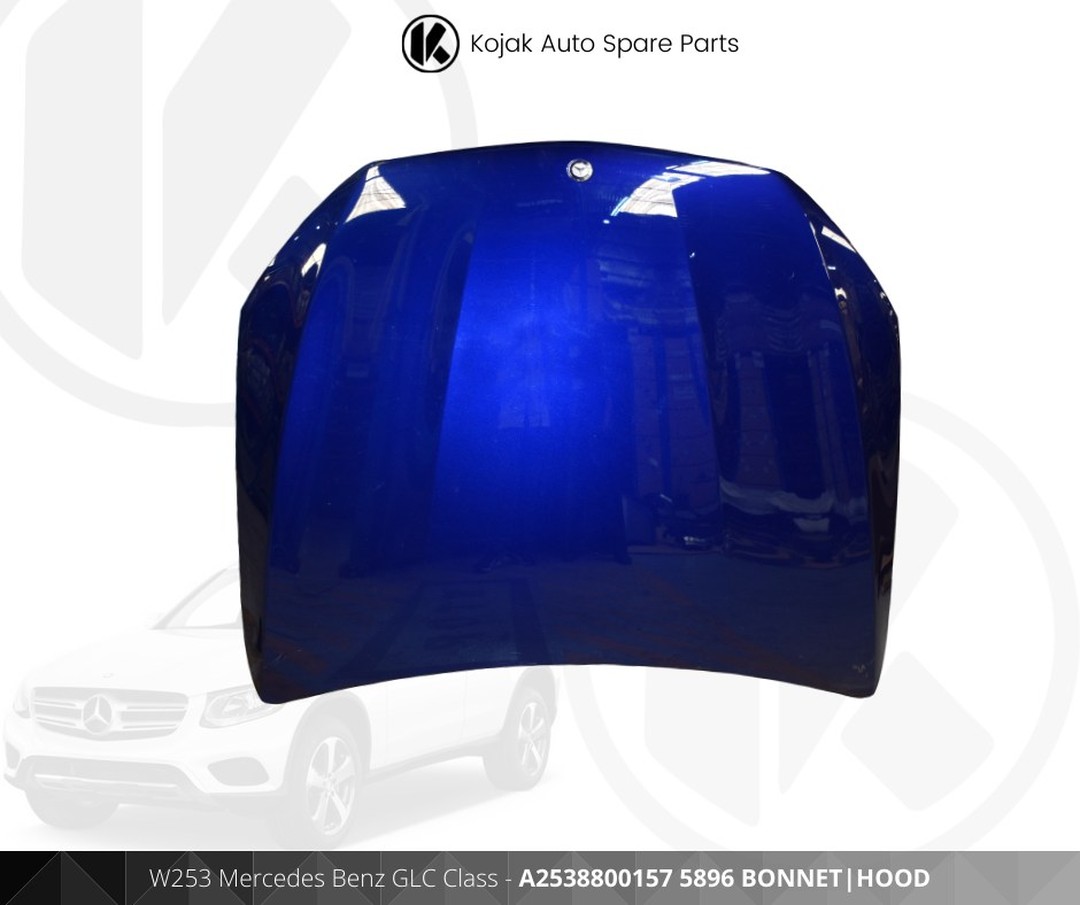 Bonnet / Hood Mercedes-Benz GLC Class W253 Blue