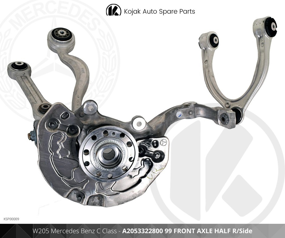 Front Right Axle Half Assembly (Steering Knuckle & Control Arms) Mercedes-Benz C-Class W205