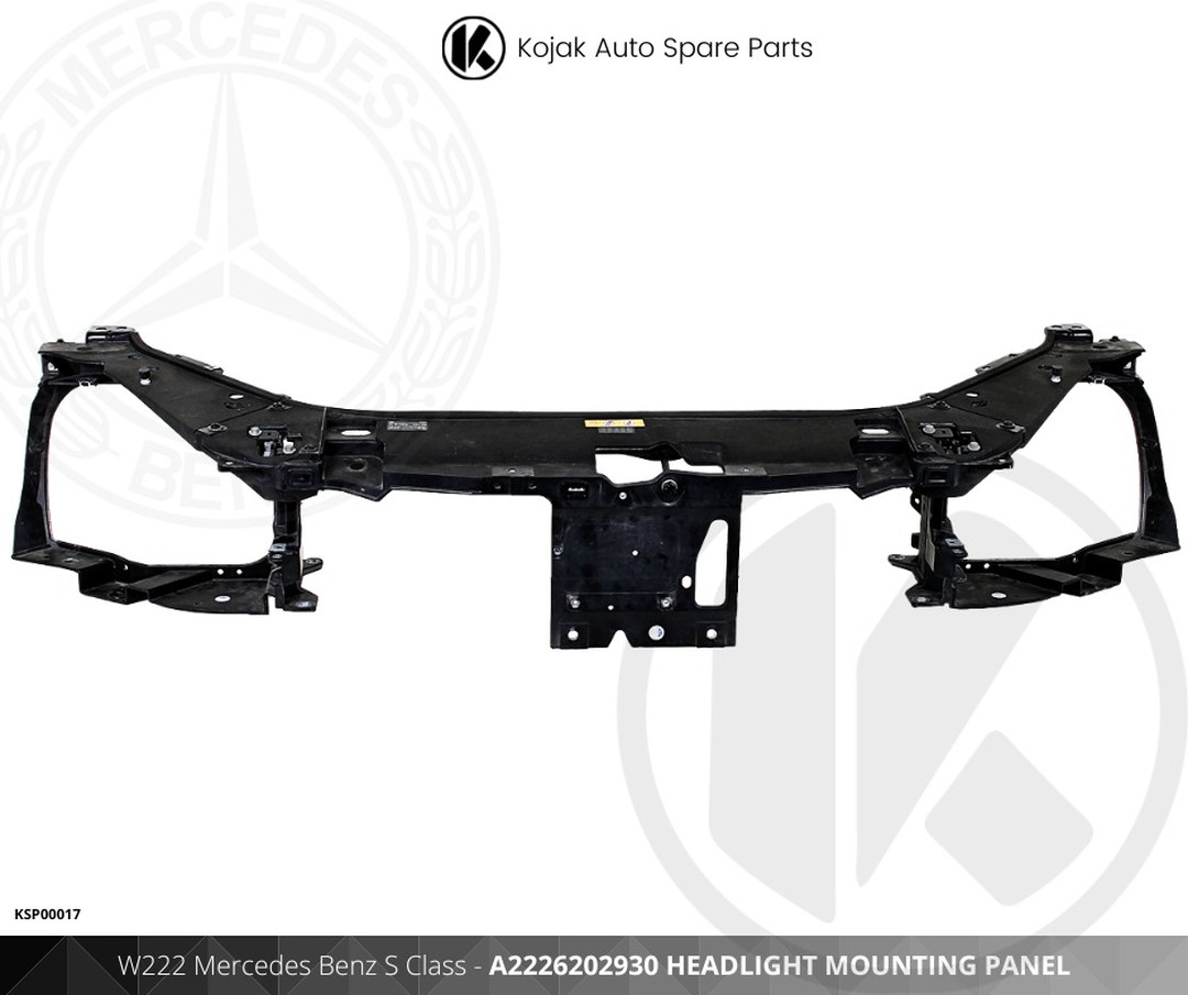 Mercedes Benz S Class W222 Headlight Mounting Panel