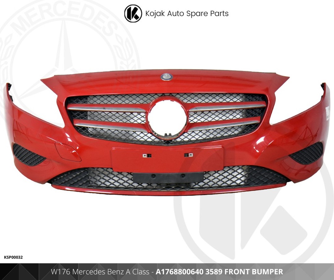 Front Bumper Mercedes Benz A Class W176 Red