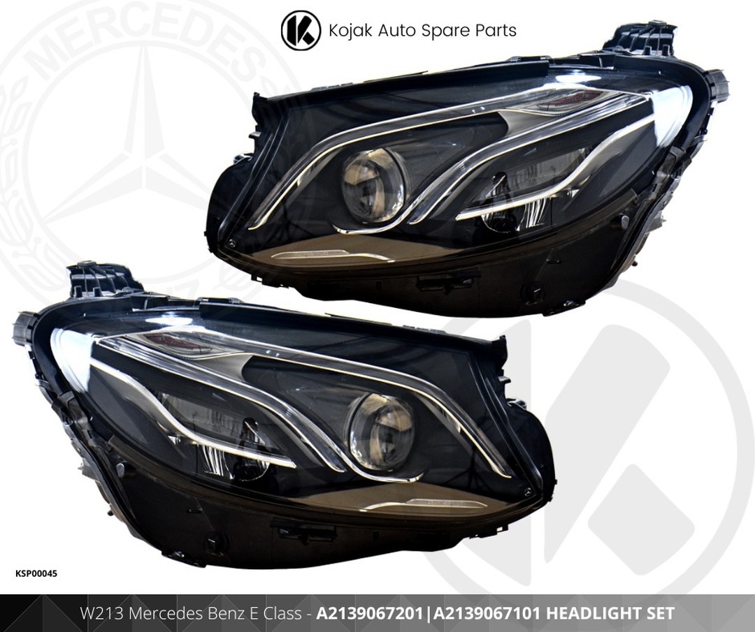 Mercedes Benz E Class W213 Headlight Set