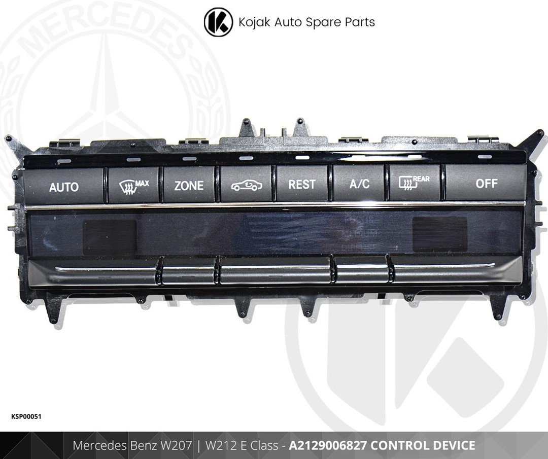 Mercedes-Benz E-Class W207 W212 Climate Control Panel