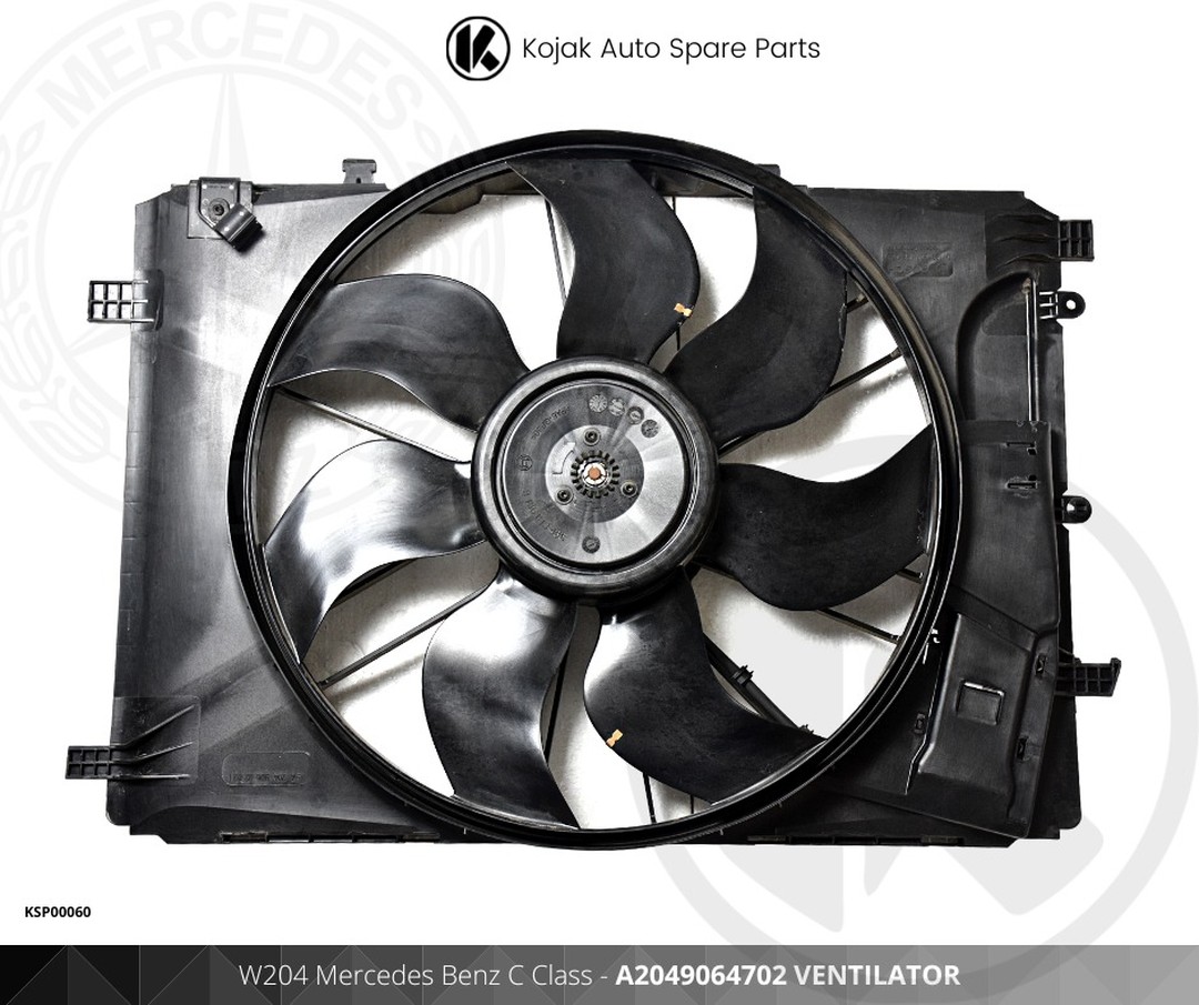 Radiator Cooling Fan Assembly Mercedes Benz C-Class W204