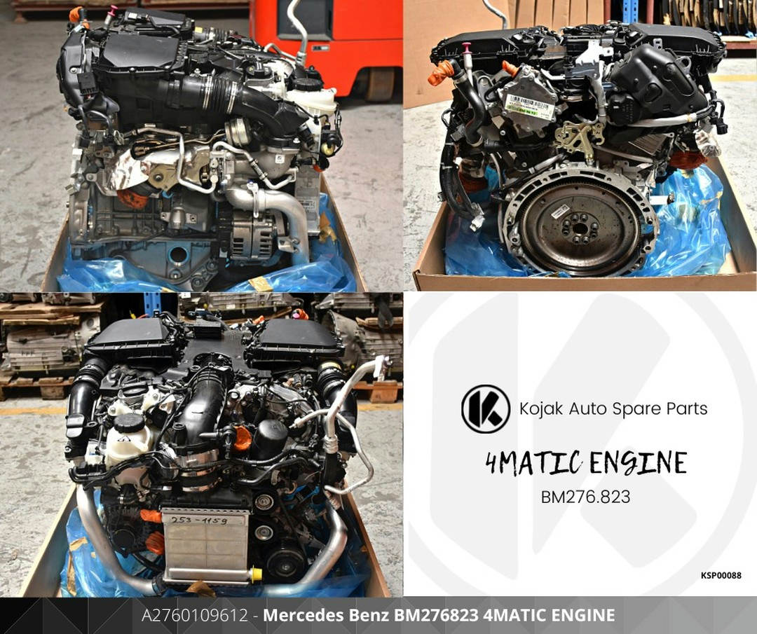 Mercedes-Benz M276.823 4MATIC Engine Assembly