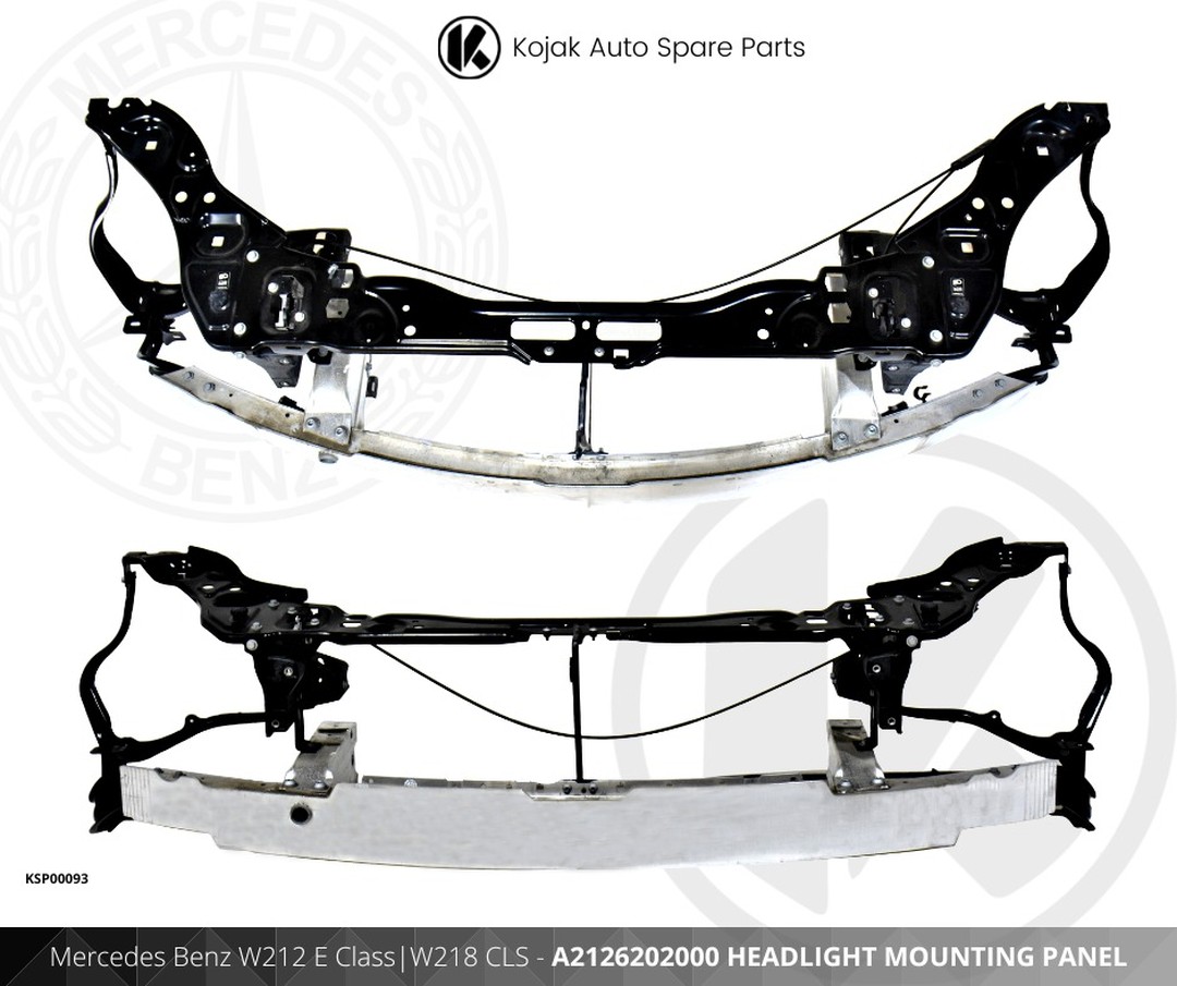 Headlight Mounting Panel Front Mercedes Benz W212 W218