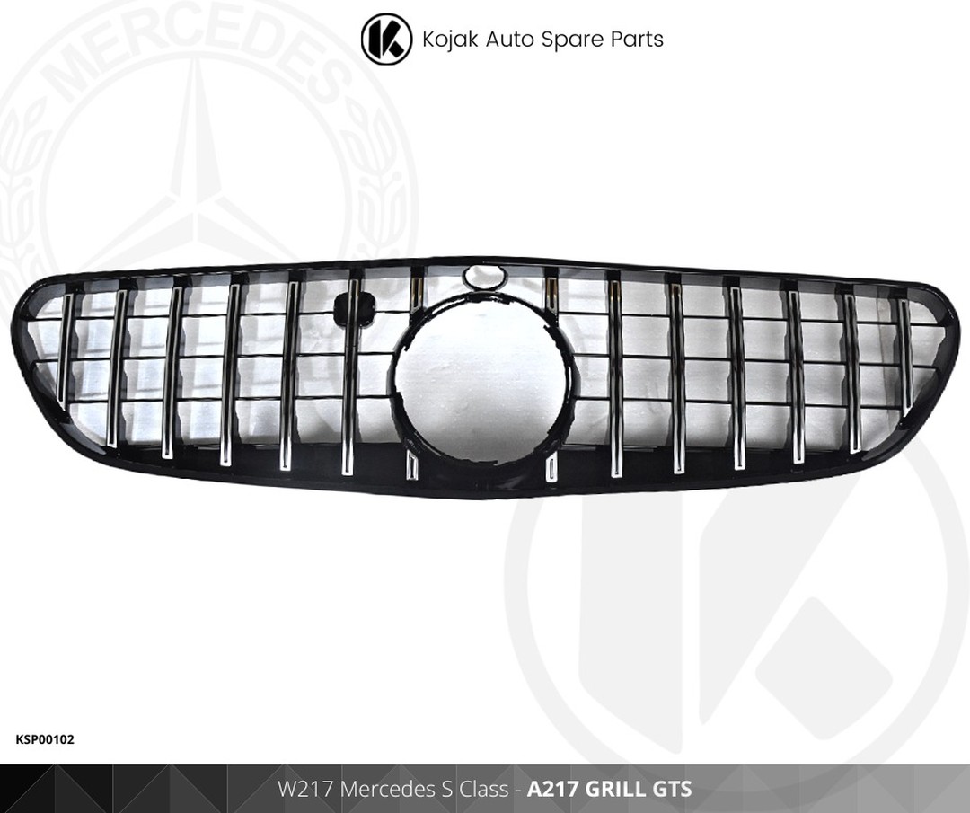 Mercedes S-Class W217 Front Grille GTS Style
