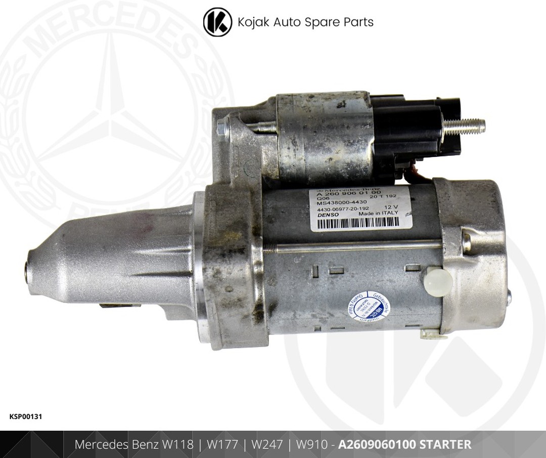 Starter Motor Mercedes-Benz A2609060100