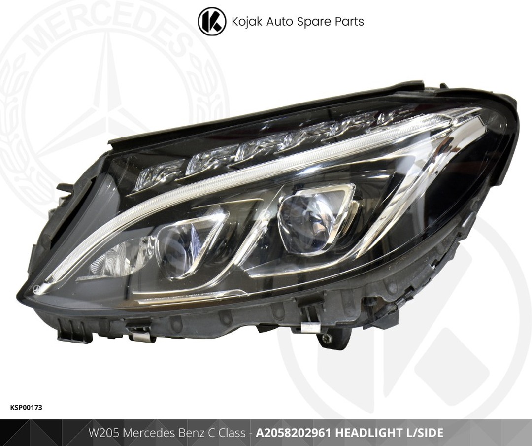 Headlight Left Mercedes-Benz C-Class W205