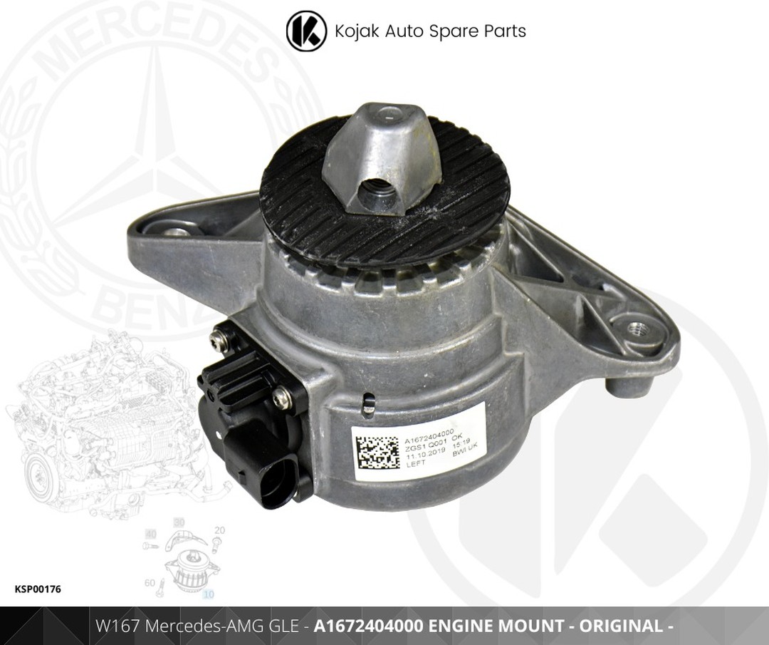 Engine Mount Left Mercedes-Benz W167 GLE AMG A1672404000