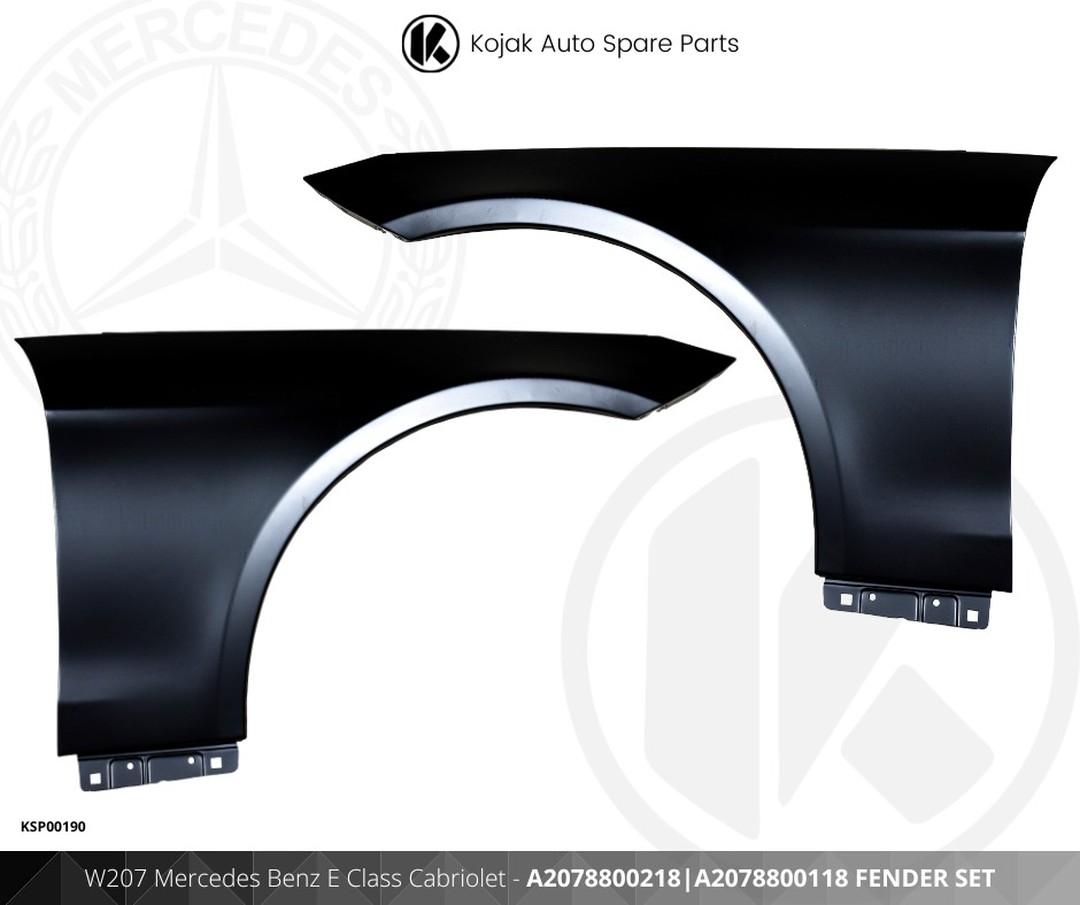Mercedes Benz E Class W207 Front Fender Set