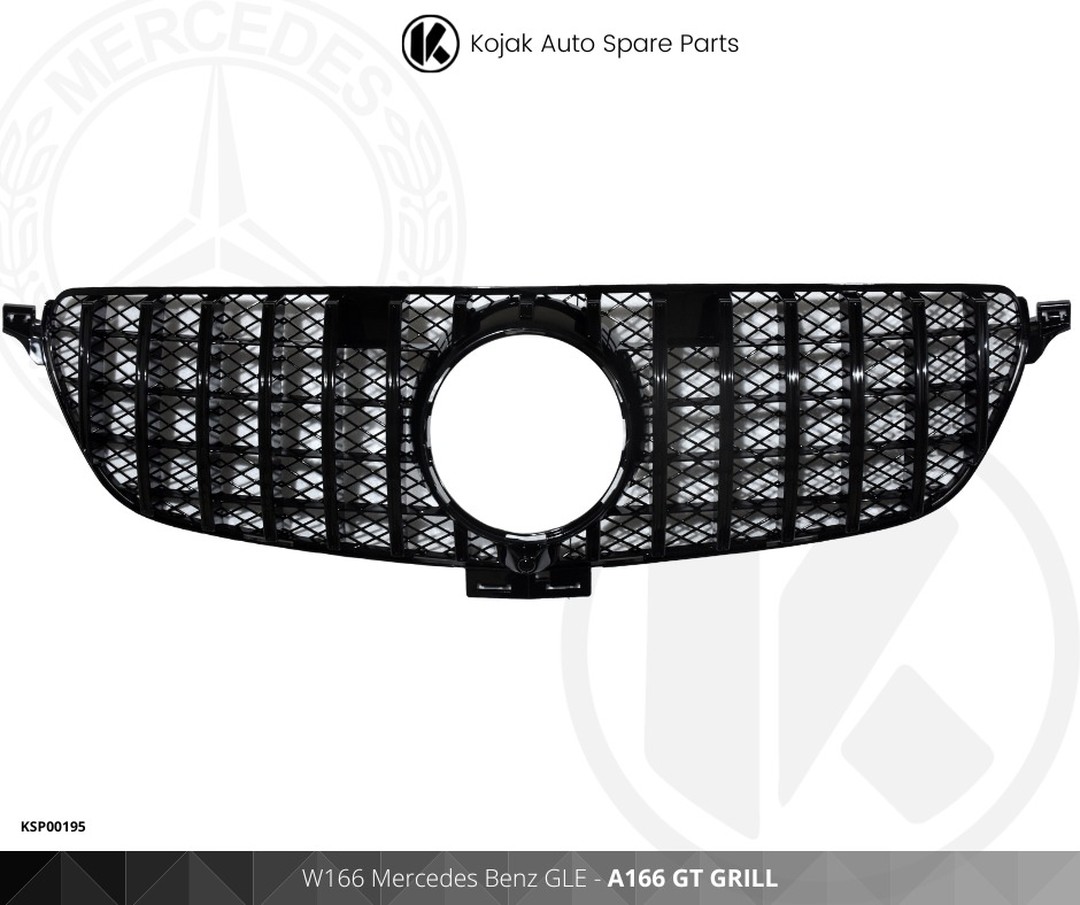 Front Grille Mercedes-Benz GLE W166 AMG GT Style