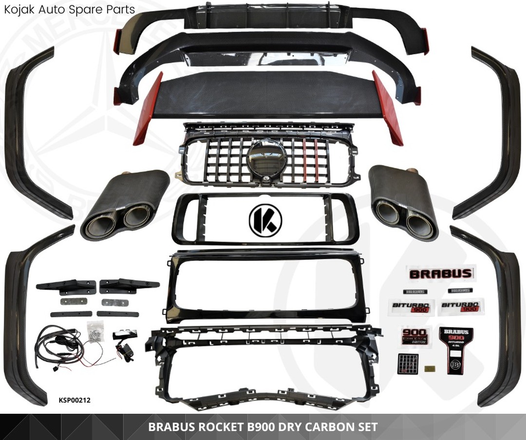 Brabus Rocket B900 Dry Carbon Set
