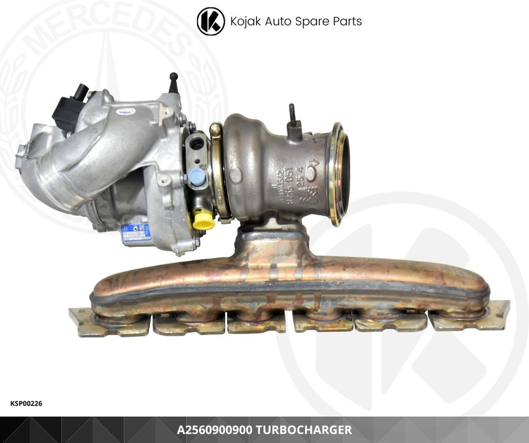 Mercedes-Benz Turbocharger with Exhaust Manifold