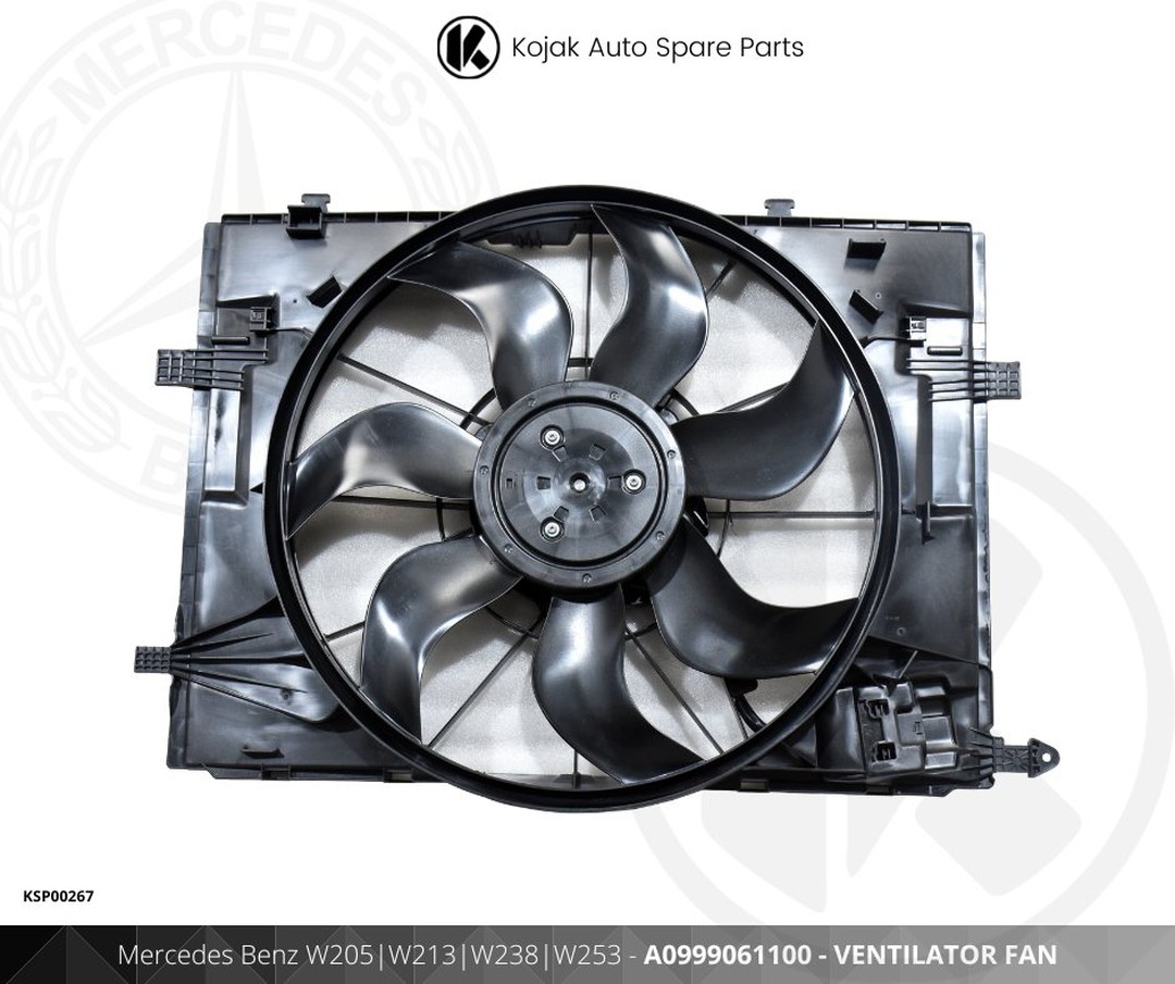 Mercedes Benz Radiator Ventilator Fan