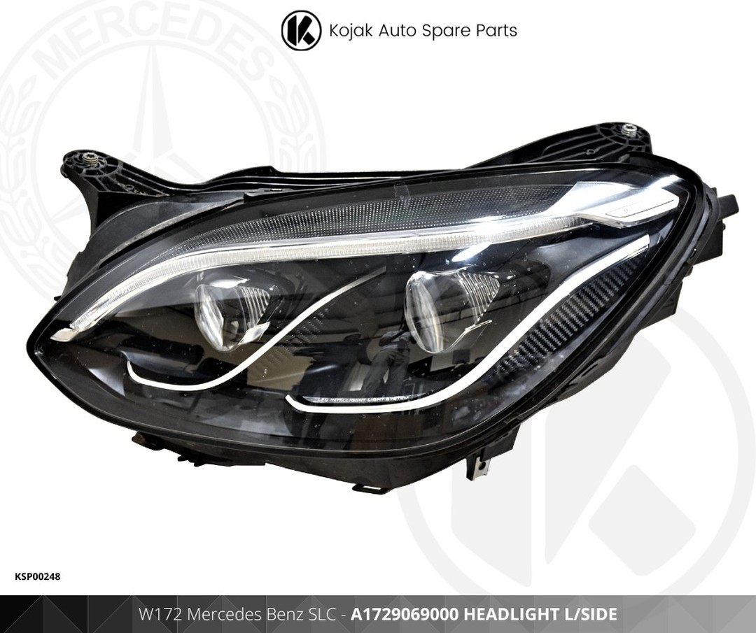 Headlight Left Mercedes Benz SLC W172 LED Intelligent Light System