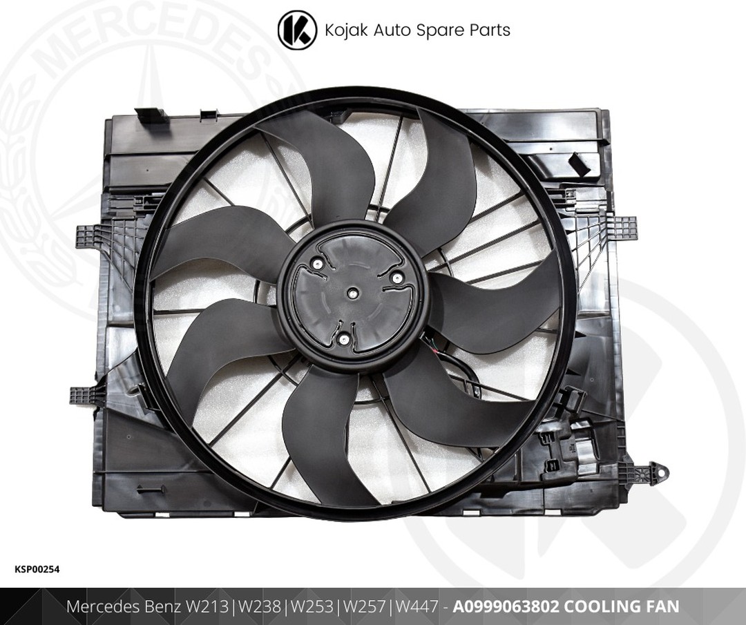 Mercedes Benz Cooling Fan Assembly