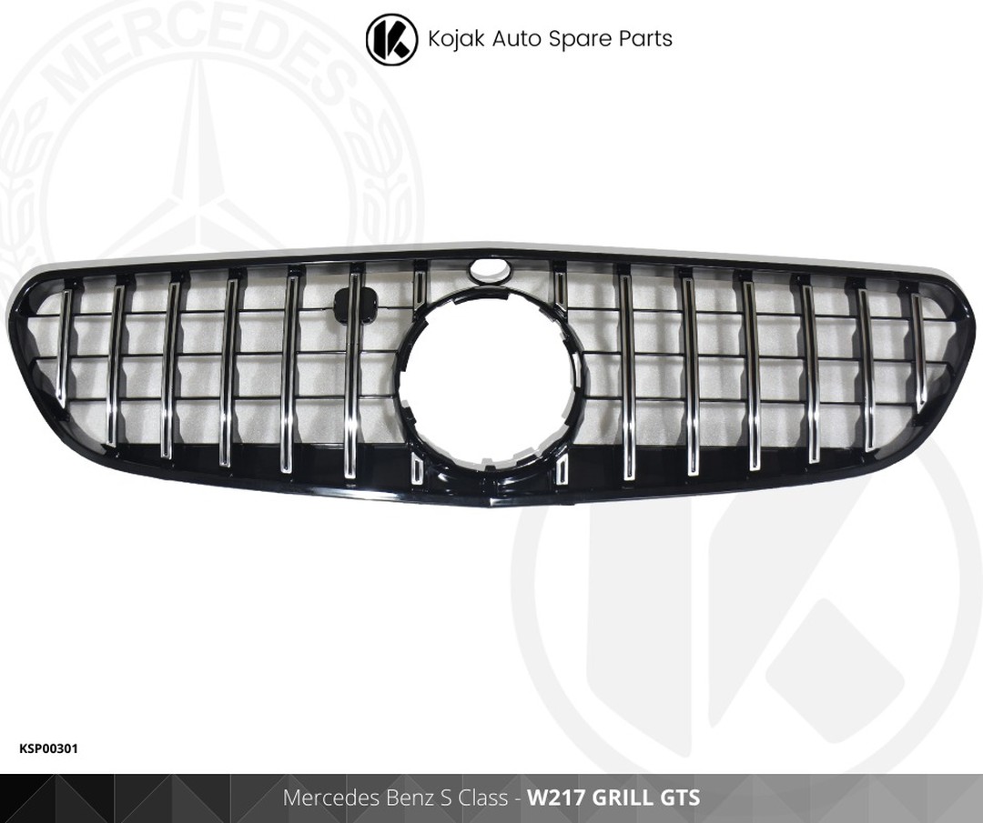Mercedes-Benz S-Class W217 Panamericana Style Front Grille GTS