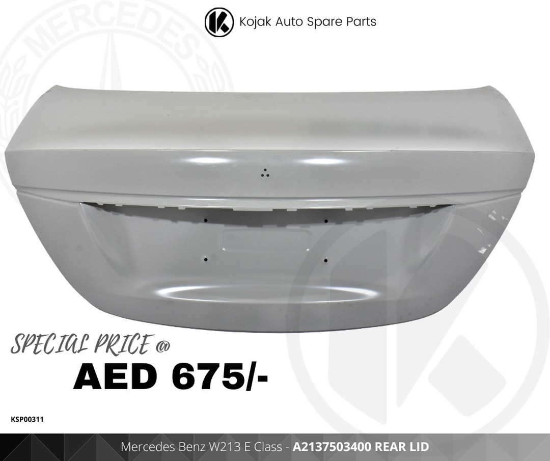 Rear Trunk Lid Mercedes Benz E-Class W213