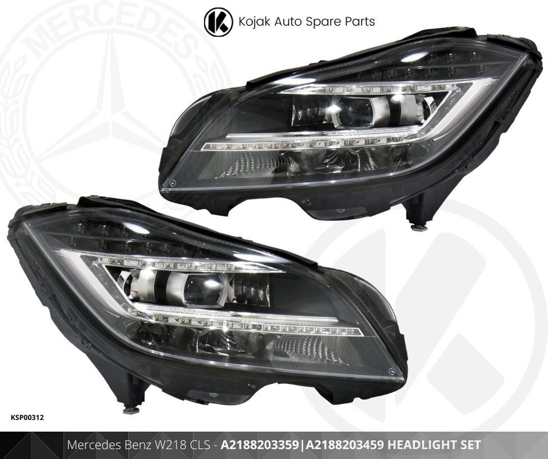 Mercedes Benz CLS W218 LED Headlight Set