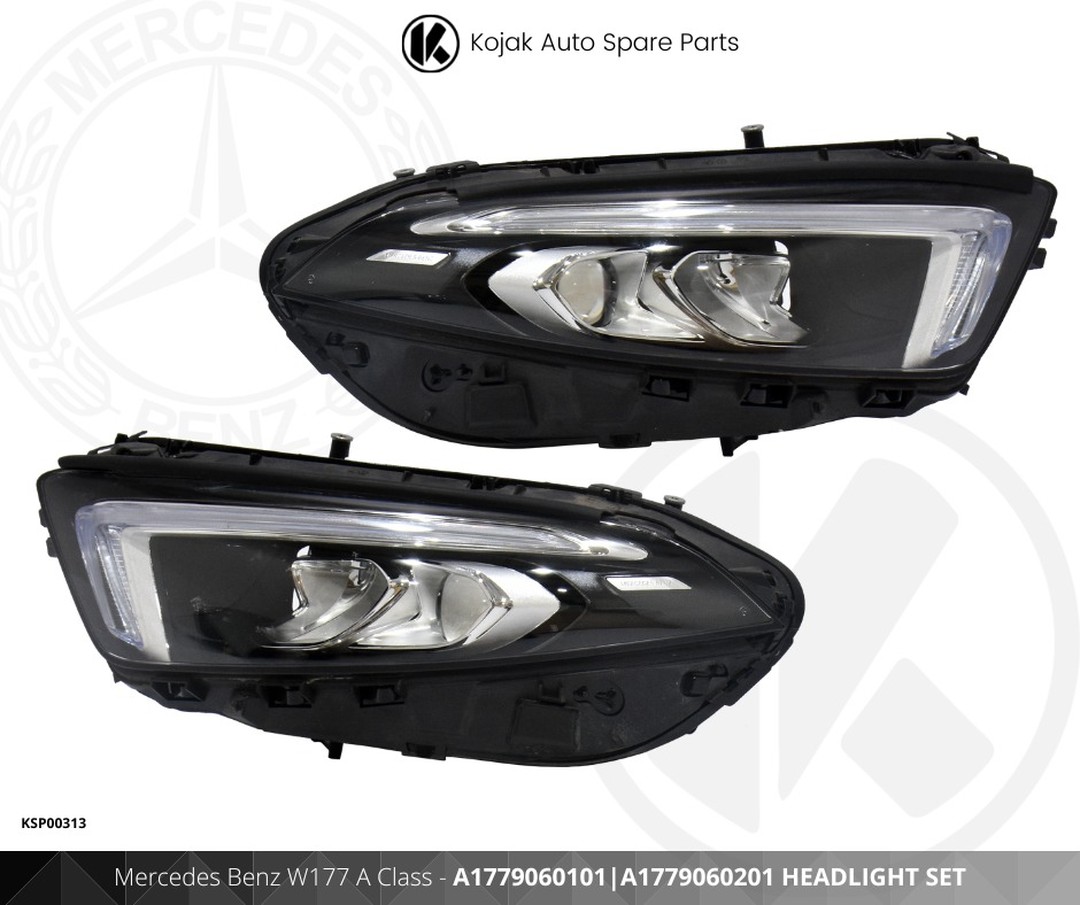 Mercedes Benz W177 A Class Headlight Set