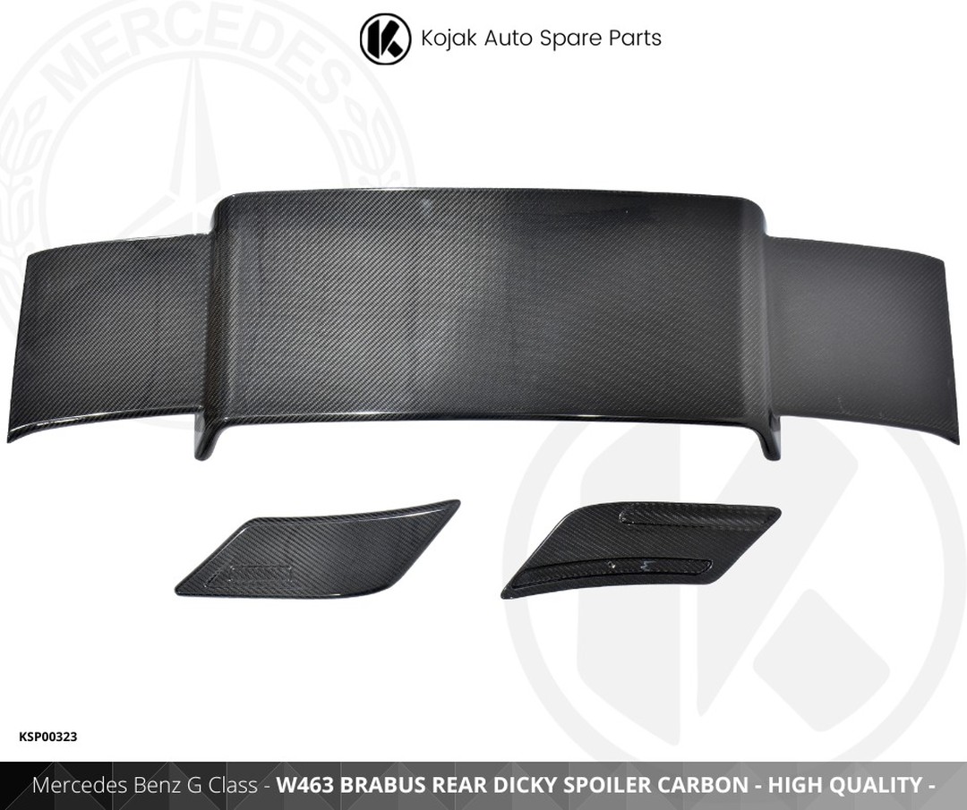 Mercedes Benz G Class W463 Brabus Rear Dicky Spoiler Carbon