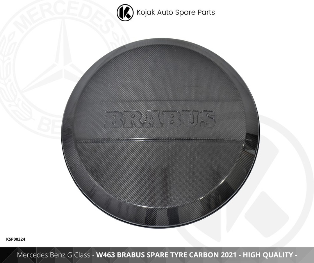 Brabus Carbon Fiber Spare Tyre Cover for Mercedes Benz G-Class W463