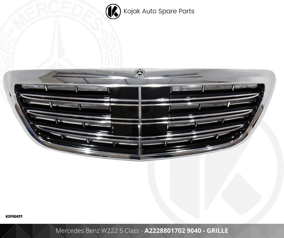 Mercedes Benz W222 S Class Front Grille