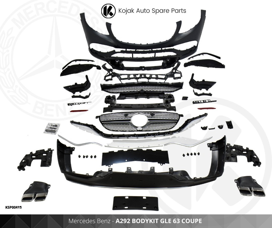 Mercedes Benz GLE 63 Coupe A292 Front Bodykit
