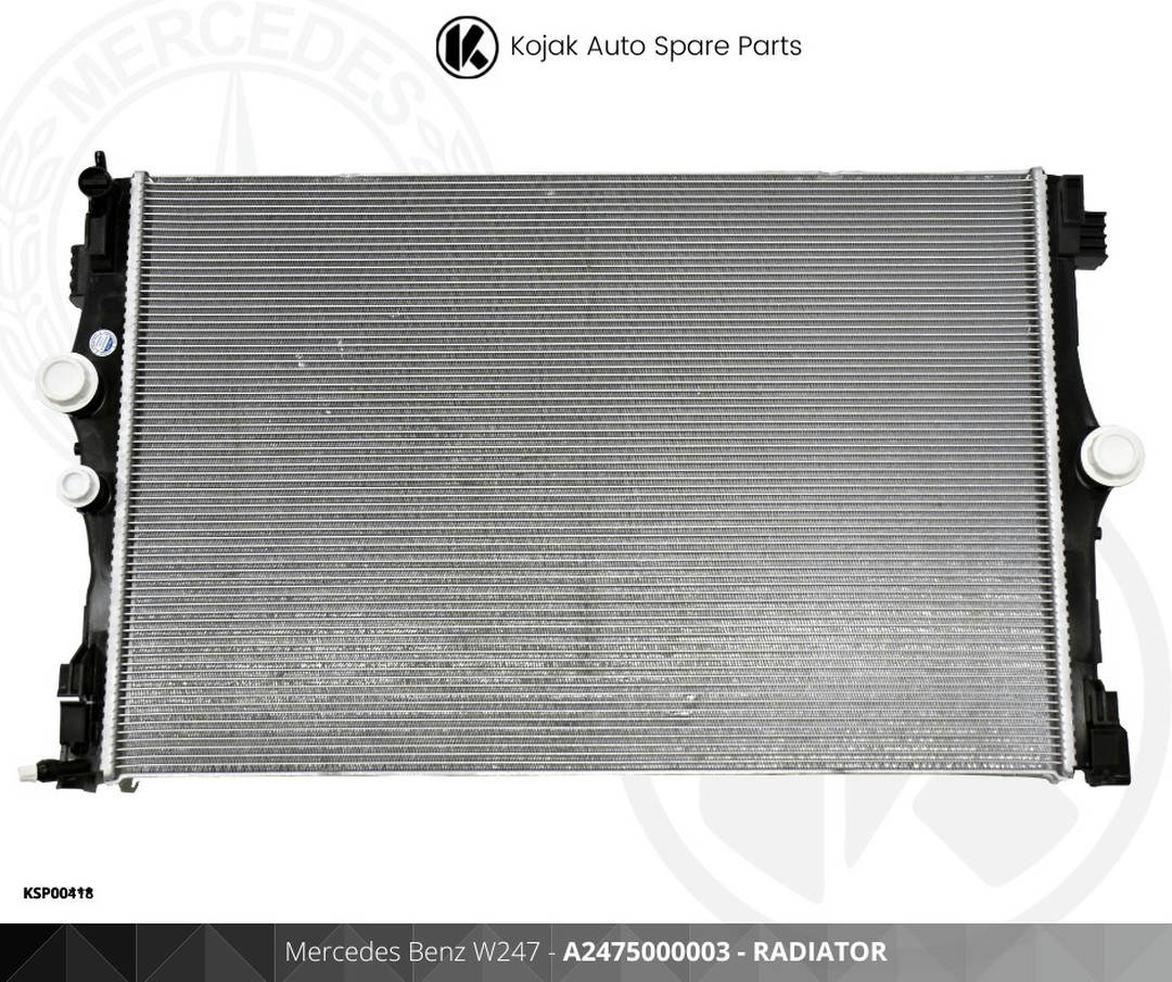 Radiator Mercedes Benz W247