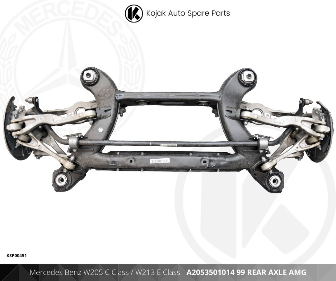 Mercedes Benz W205 C Class / W213 E Class Rear Axle Assembly AMG