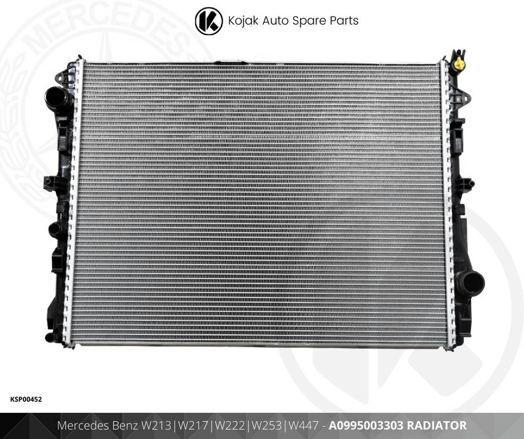 Radiator for Mercedes-Benz E-Class, S-Class, GLC-Class, V-Class