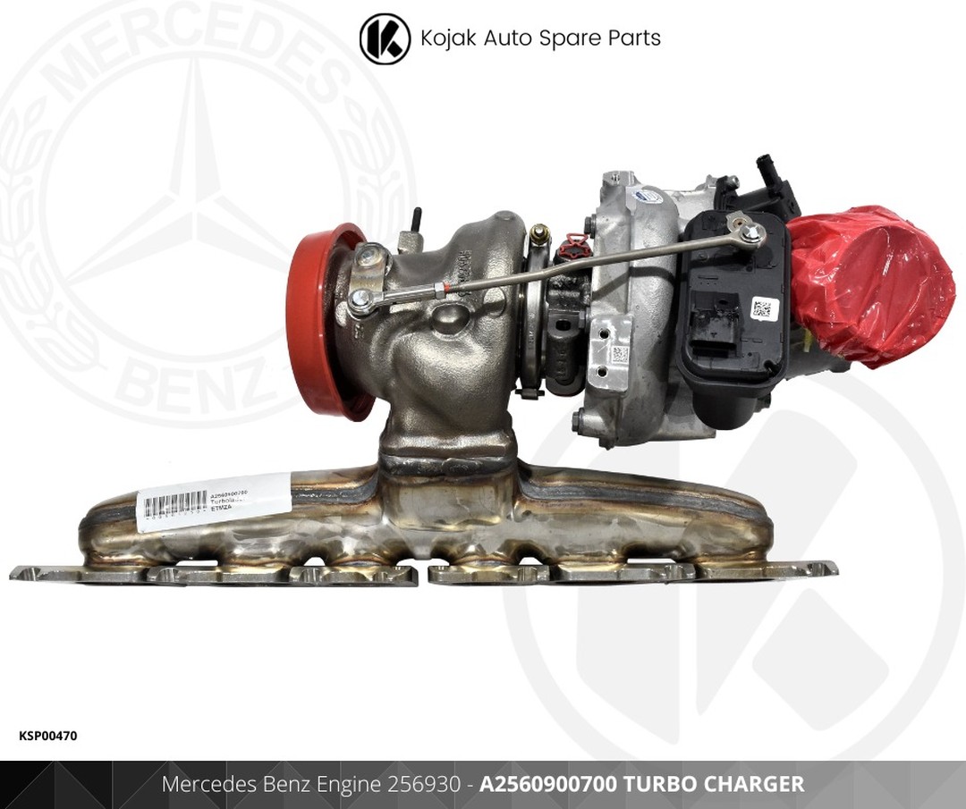Mercedes-Benz M256 Engine Turbocharger with Manifold