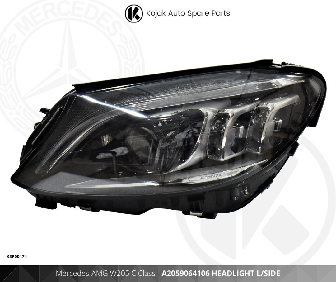 Headlight Left Mercedes-AMG C Class W205 Multibeam LED