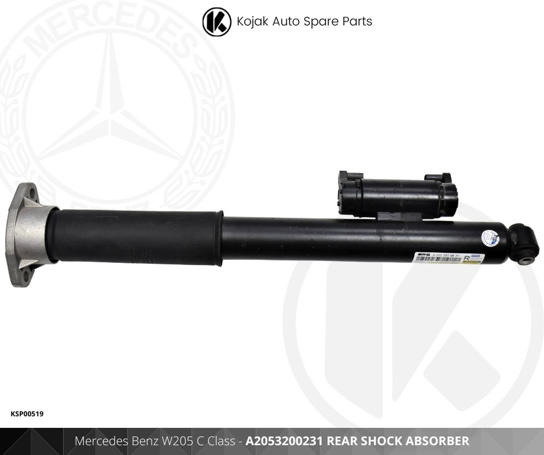 Mercedes-Benz W205 C Class Rear Right Shock Absorber