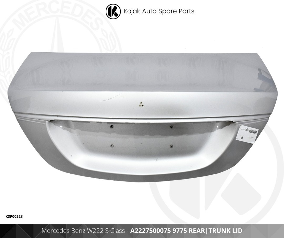 Mercedes Benz W222 S Class Trunk Lid