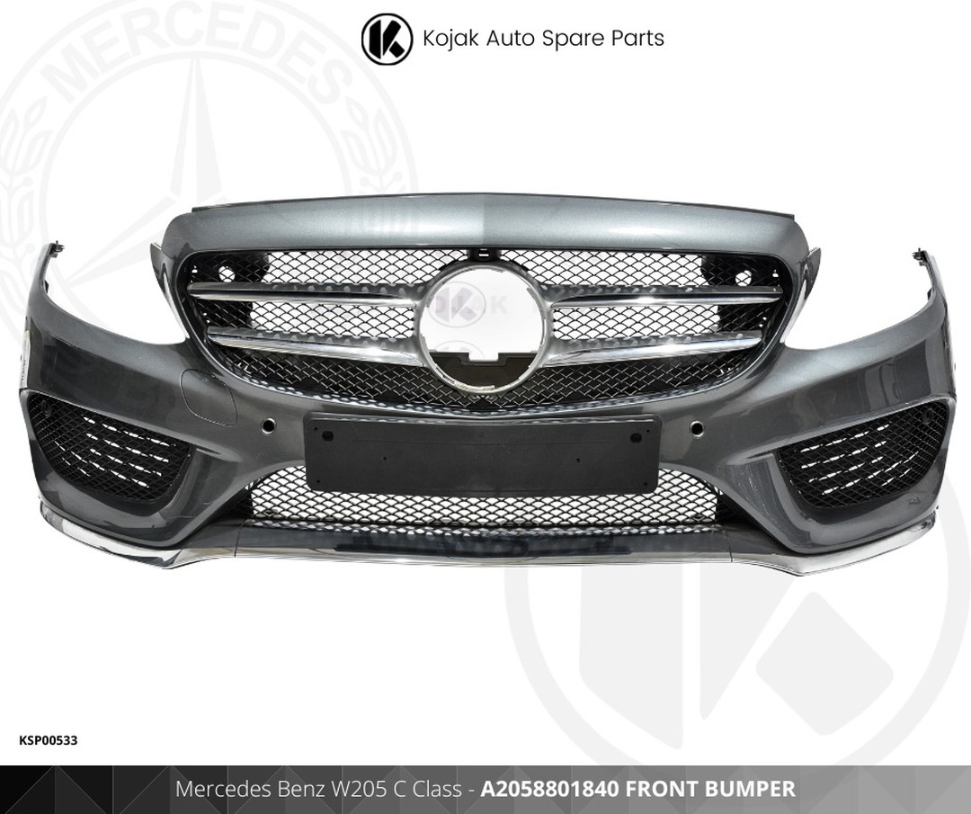 Front Bumper Mercedes Benz W205 C Class