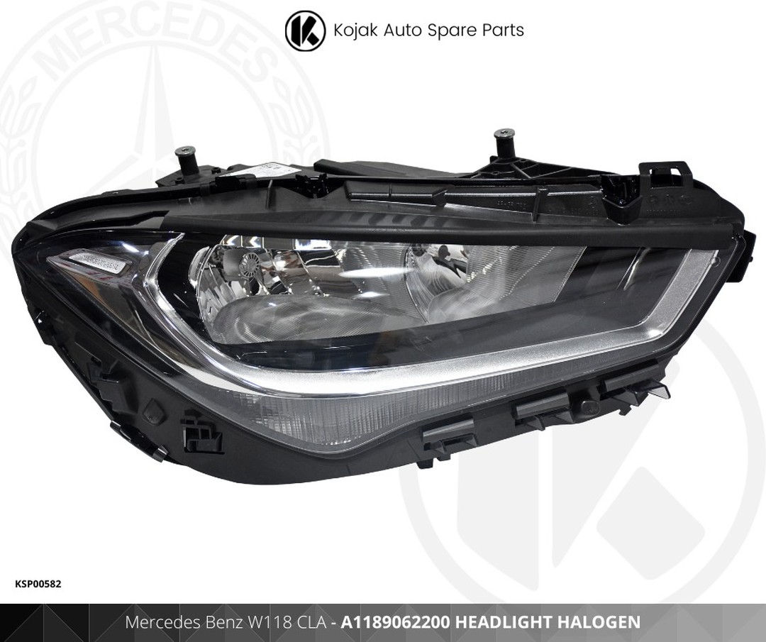 Mercedes Benz W118 CLA Right Headlight Halogen