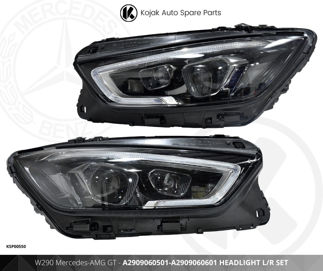 Mercedes-AMG GT W290 Headlight Set (Left & Right)