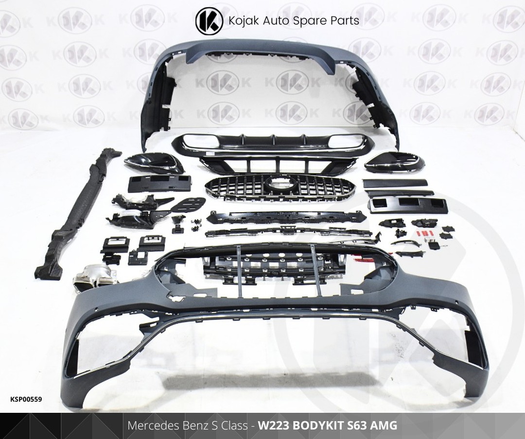 Mercedes-Benz S-Class W223 S63 AMG Front Bodykit