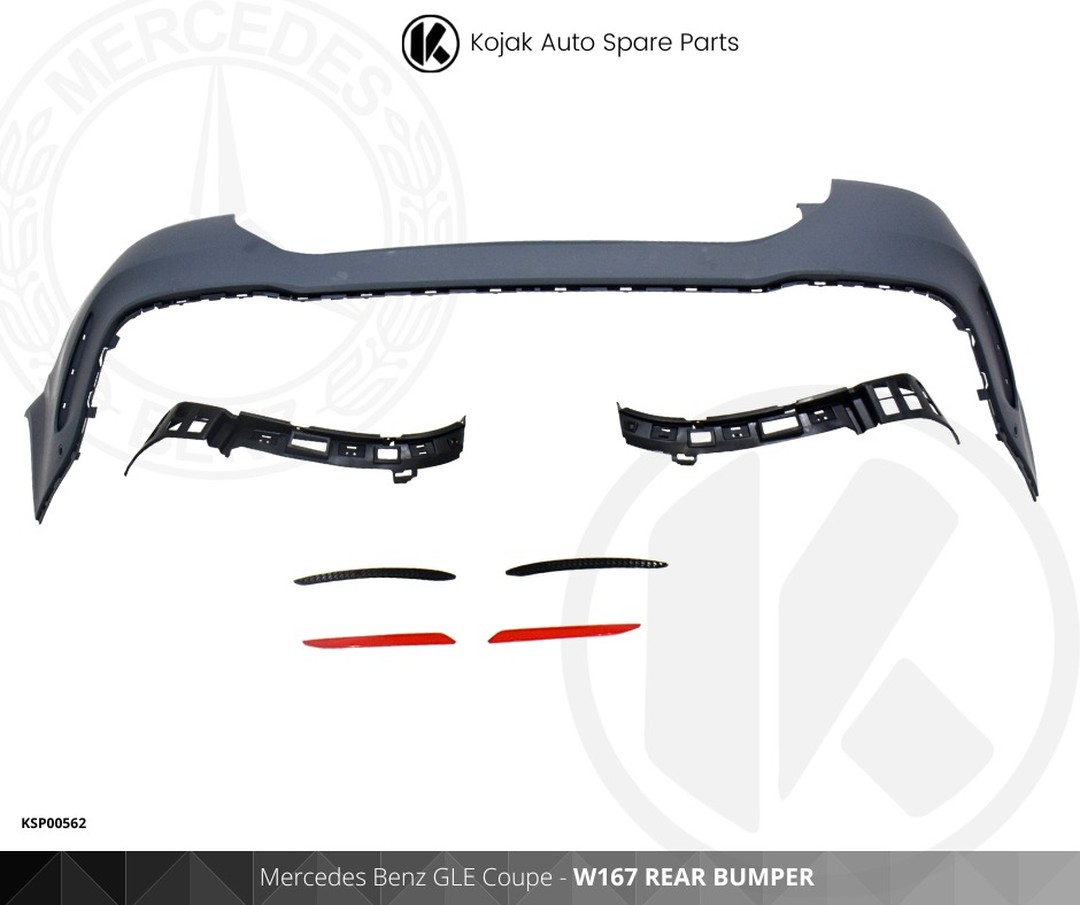 Mercedes Benz GLE Coupe W167 Rear Bumper