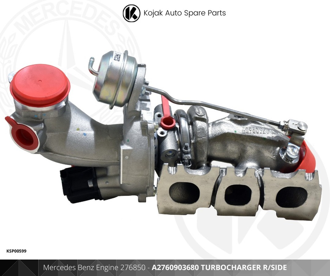 Turbocharger Right Side Mercedes-Benz M276 Engine