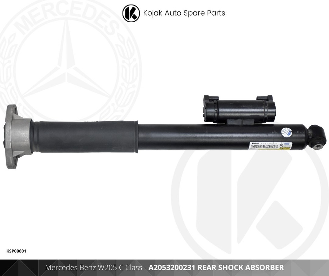 Rear Shock Absorber Mercedes Benz W205 C-Class Right