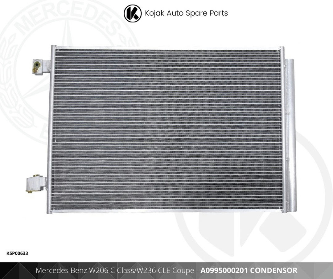 Mercedes Benz W206 C Class / W236 CLE Coupe Condenser
